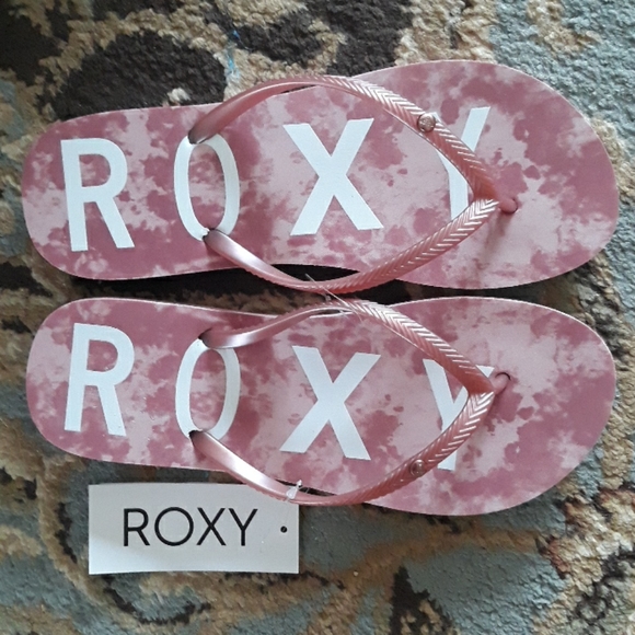 7x*Host Pick*Roxy adorable flip flop sandals - Picture 6 of 16
